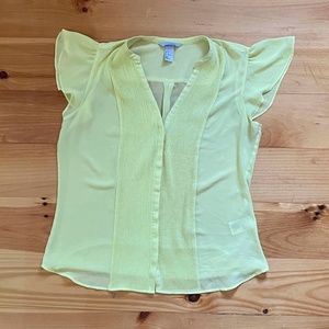 H&M Flutter Sleeved Shirt